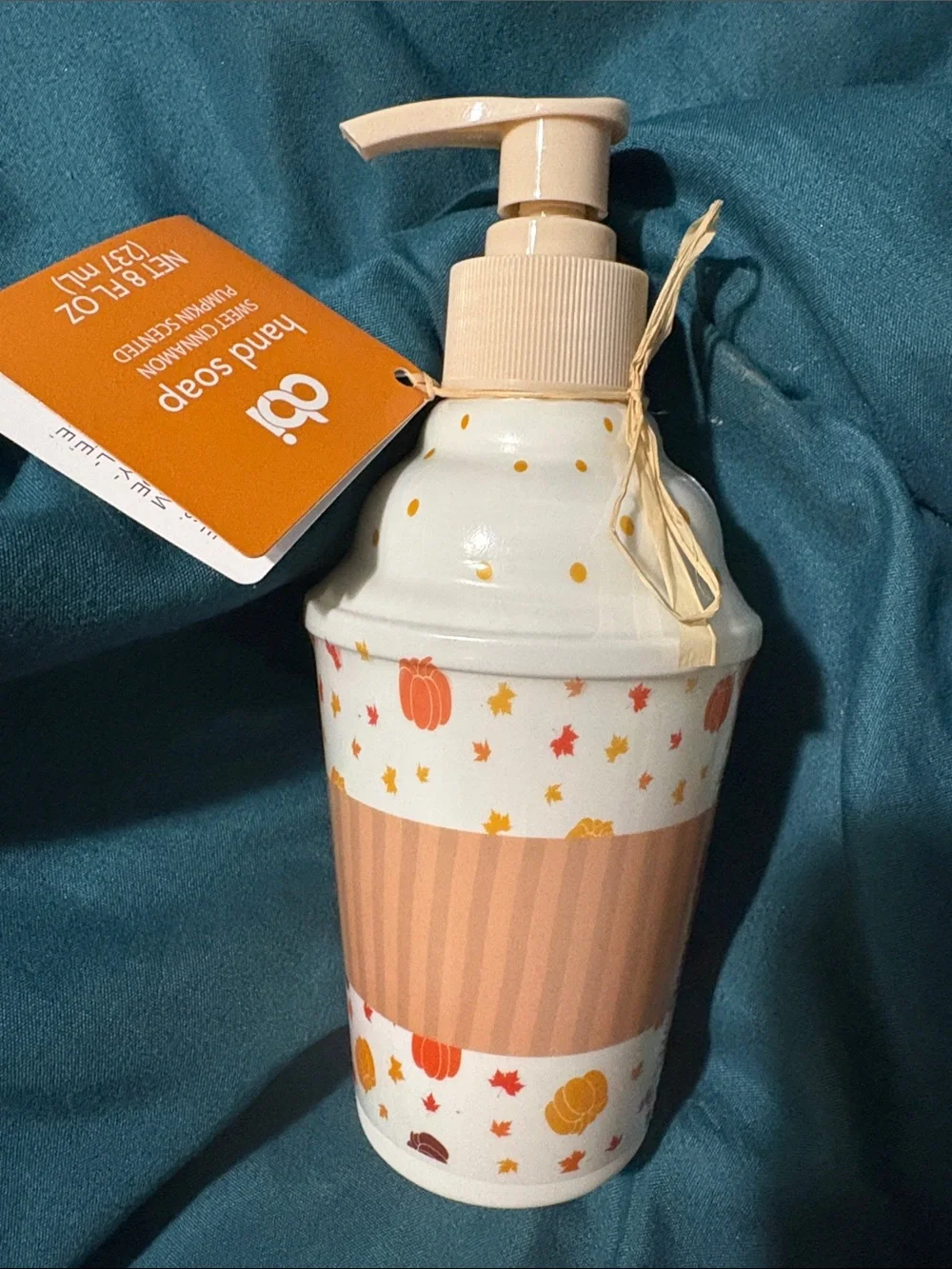 Sweet Cinnamon Autumn Pumpkin Foaming Hand Soap / Dispenser - 8 oz